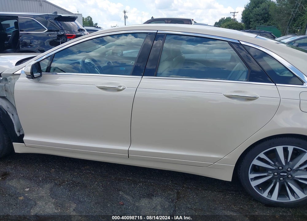 2018 LINCOLN MKZ VIN: 3LN6L5C98JR601842