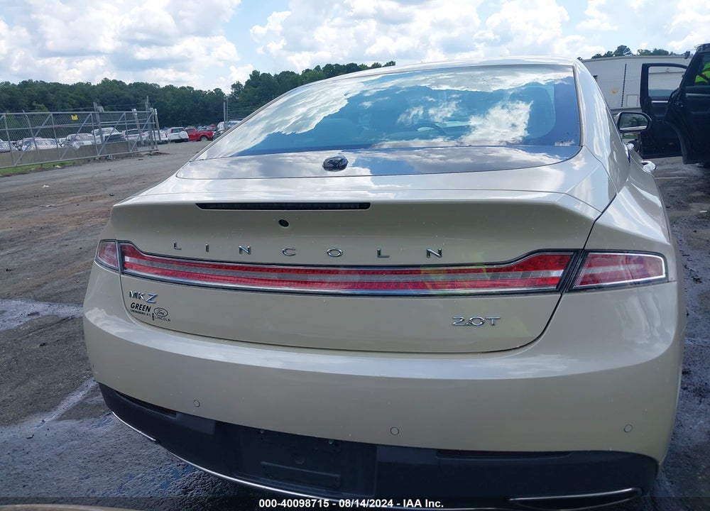 2018 LINCOLN MKZ VIN: 3LN6L5C98JR601842