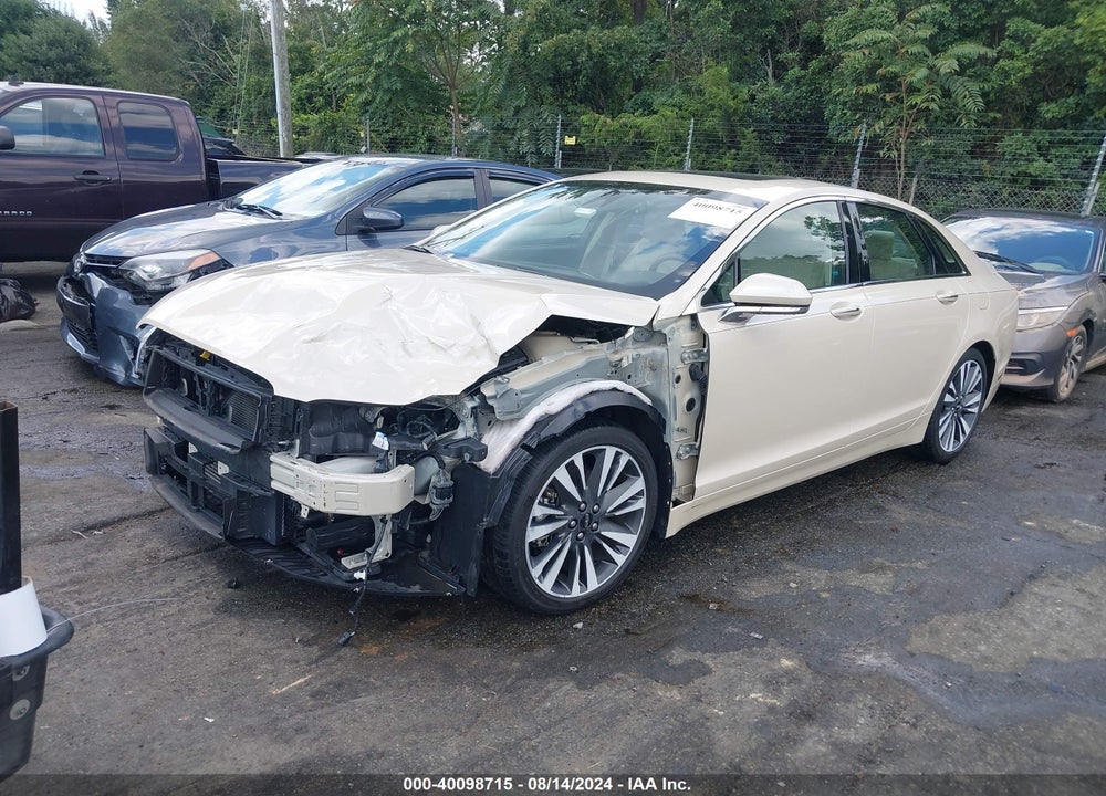 2018 LINCOLN MKZ VIN: 3LN6L5C98JR601842