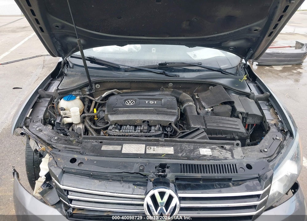 2014 VOLKSWAGEN PASSAT 1.8T SE VIN: 1VWBS7A3XEC096422