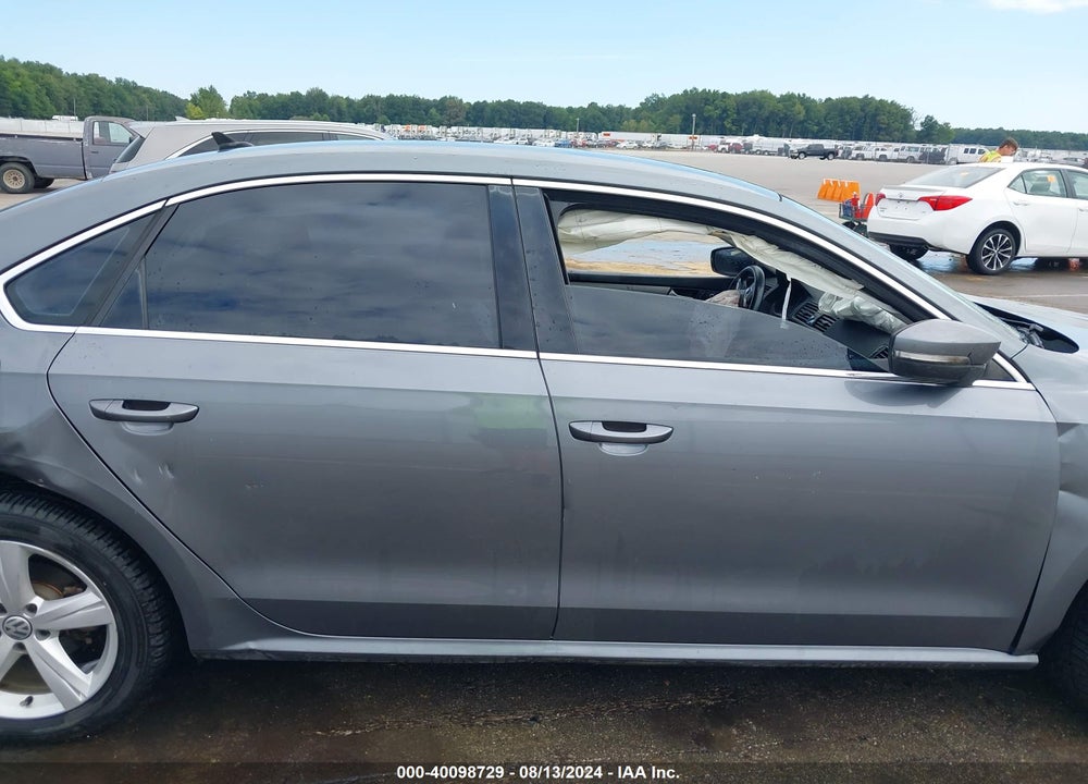 2014 VOLKSWAGEN PASSAT 1.8T SE VIN: 1VWBS7A3XEC096422
