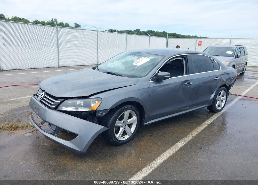 2014 VOLKSWAGEN PASSAT 1.8T SE VIN: 1VWBS7A3XEC096422