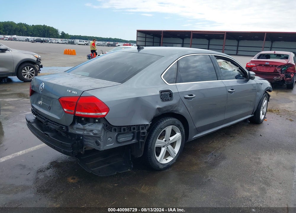2014 VOLKSWAGEN PASSAT 1.8T SE VIN: 1VWBS7A3XEC096422