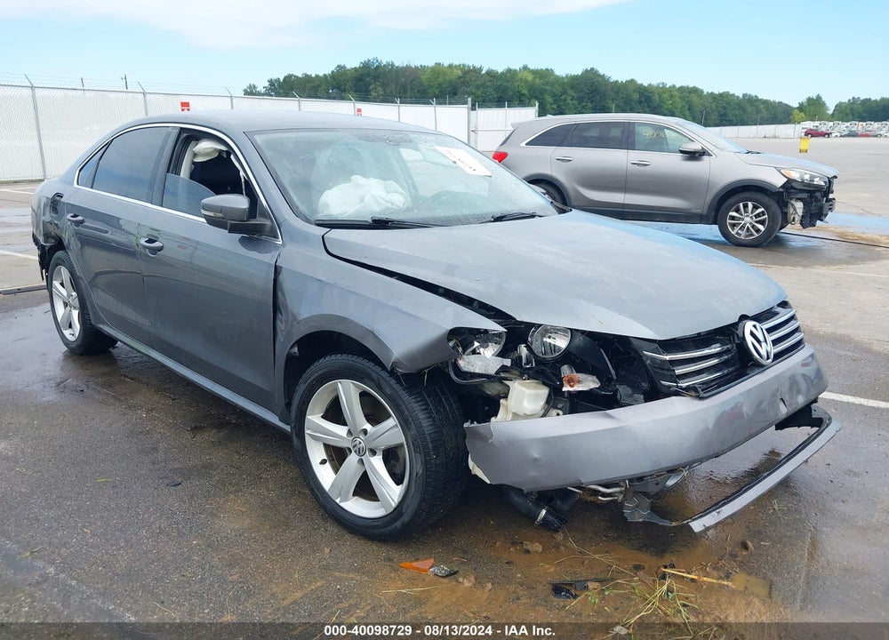 2014 VOLKSWAGEN PASSAT 1.8T SE VIN: 1VWBS7A3XEC096422