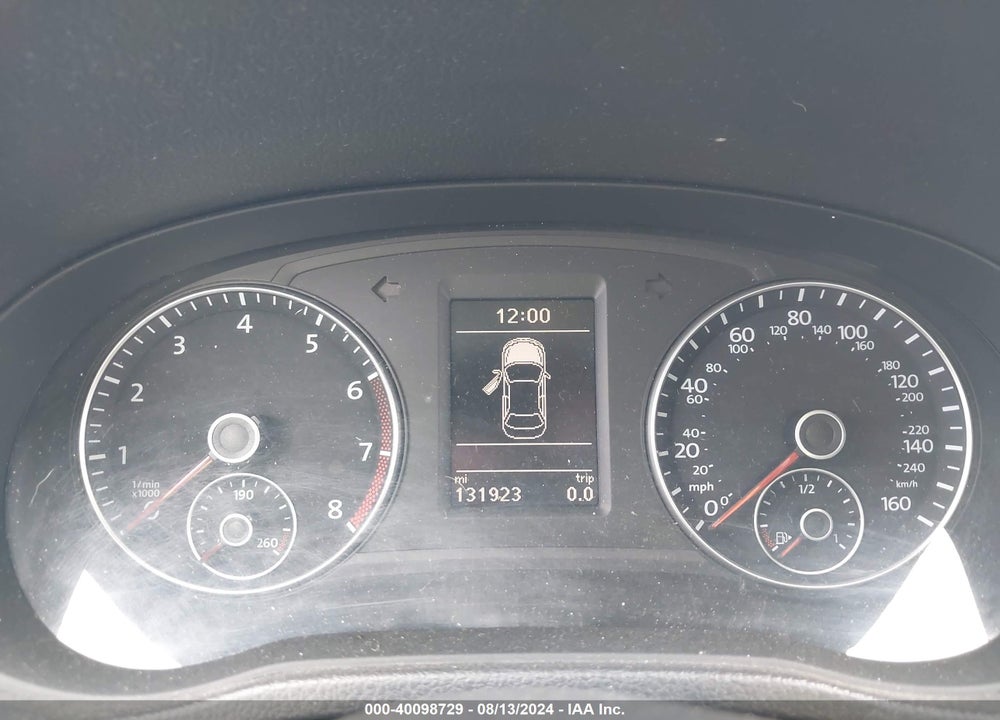 2014 VOLKSWAGEN PASSAT 1.8T SE VIN: 1VWBS7A3XEC096422