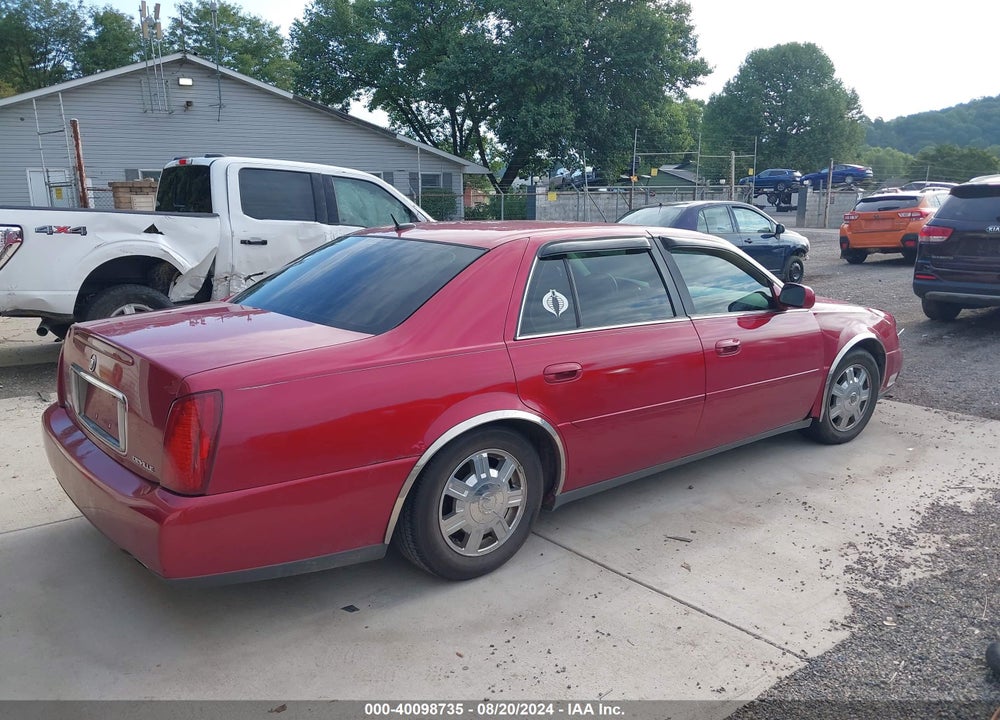 2005 CADILLAC DEVILLE STANDARD VIN: 1G6KD54Y55U150943