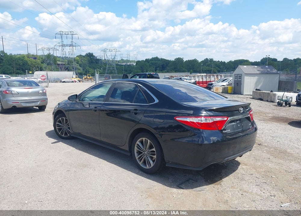2016 TOYOTA CAMRY SE VIN: 4T1BF1FK9GU220368