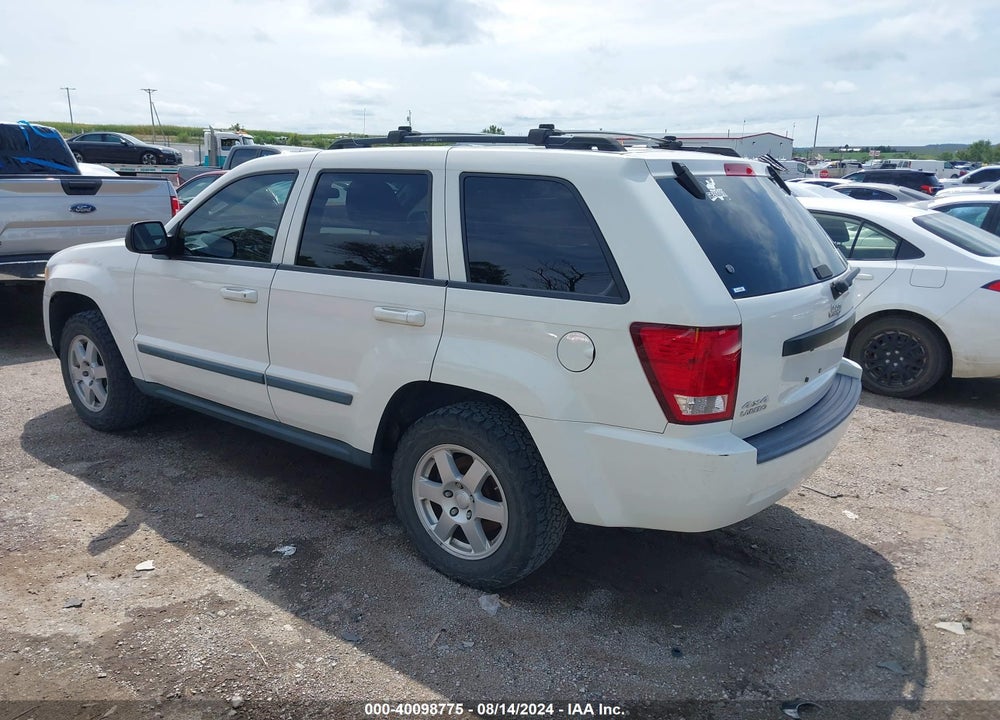 2009 CHEROKEE JEEP GRAND  LAREDO VIN: 1J8GR48K49C548833