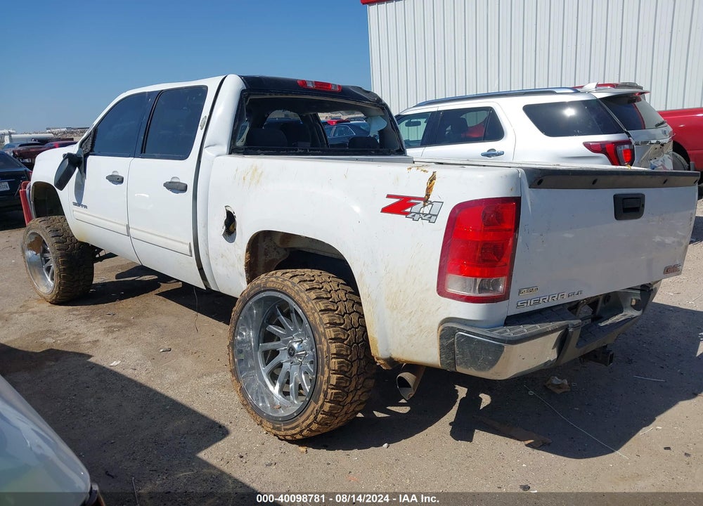2011 GMC SIERRA 1500 SLE VIN: 3GTP2VE34BG309431