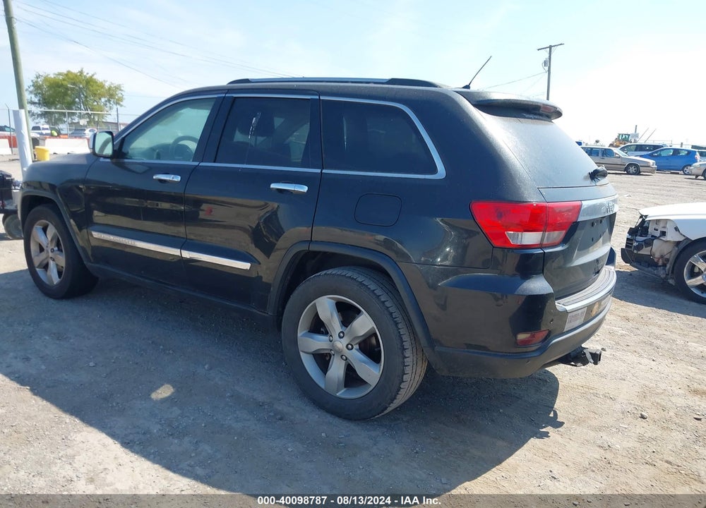 2012 JEEP GRAND CHEROKEE OVERLAND VIN: 1C4RJECGXCC239889