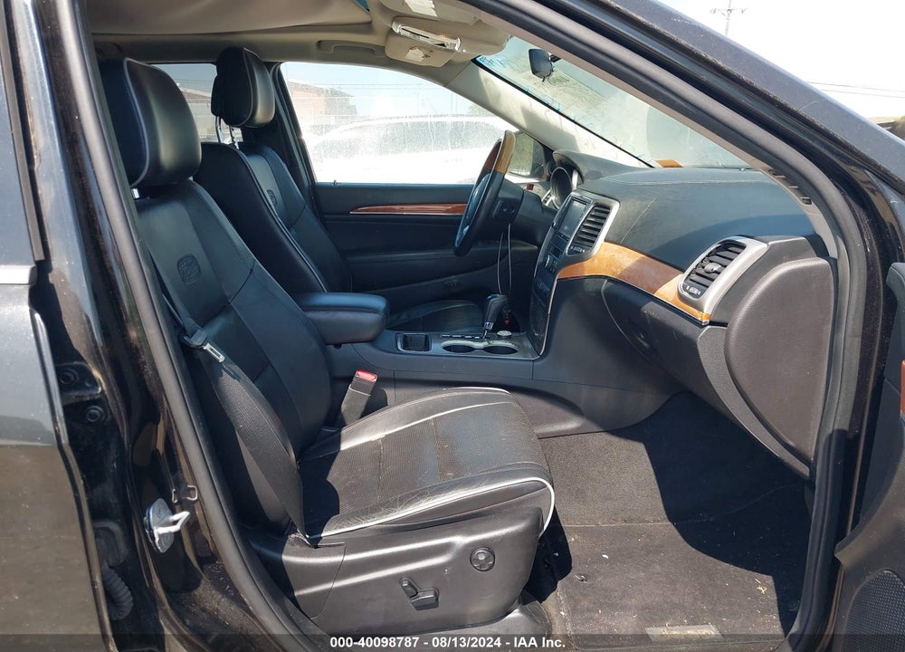 2012 JEEP GRAND CHEROKEE OVERLAND VIN: 1C4RJECGXCC239889