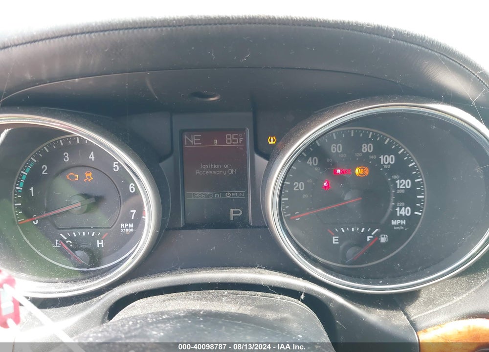 2012 JEEP GRAND CHEROKEE OVERLAND VIN: 1C4RJECGXCC239889