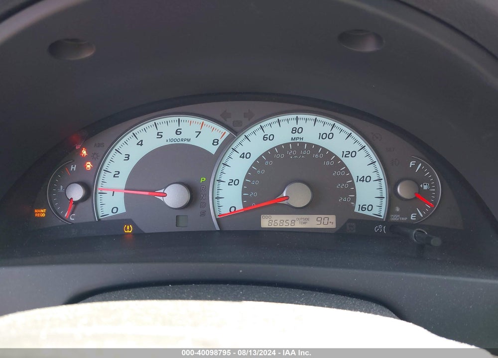 2011 TOYOTA CAMRY SE V6 VIN: 4T1BK3EK7BU619961