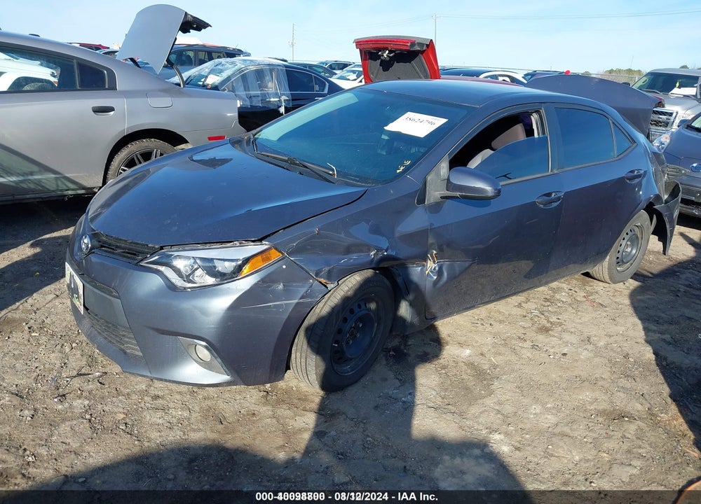 2015 TOYOTA COROLLA L VIN: 2T1BURHE3FC373078