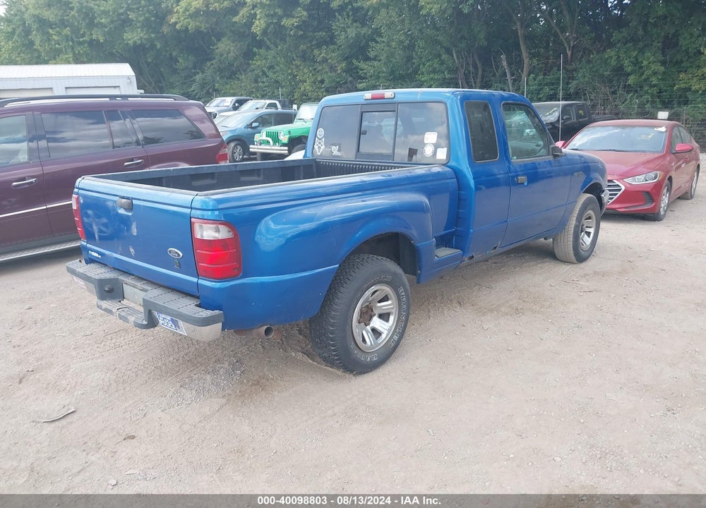 2001 FORD RANGER EDGE/XL/XLT VIN: 1FTYR14V91TB07522