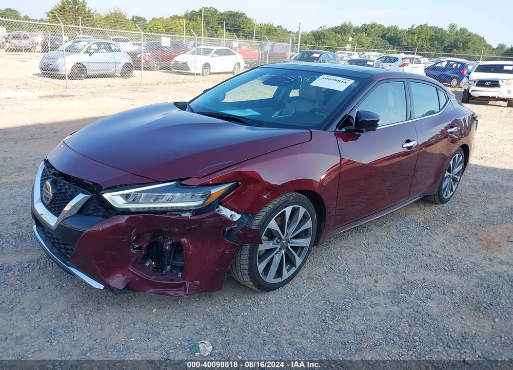 2020 NISSAN MAXIMA PLATINUM XTRONIC CVT VIN: 1N4AA6FV4LC381996