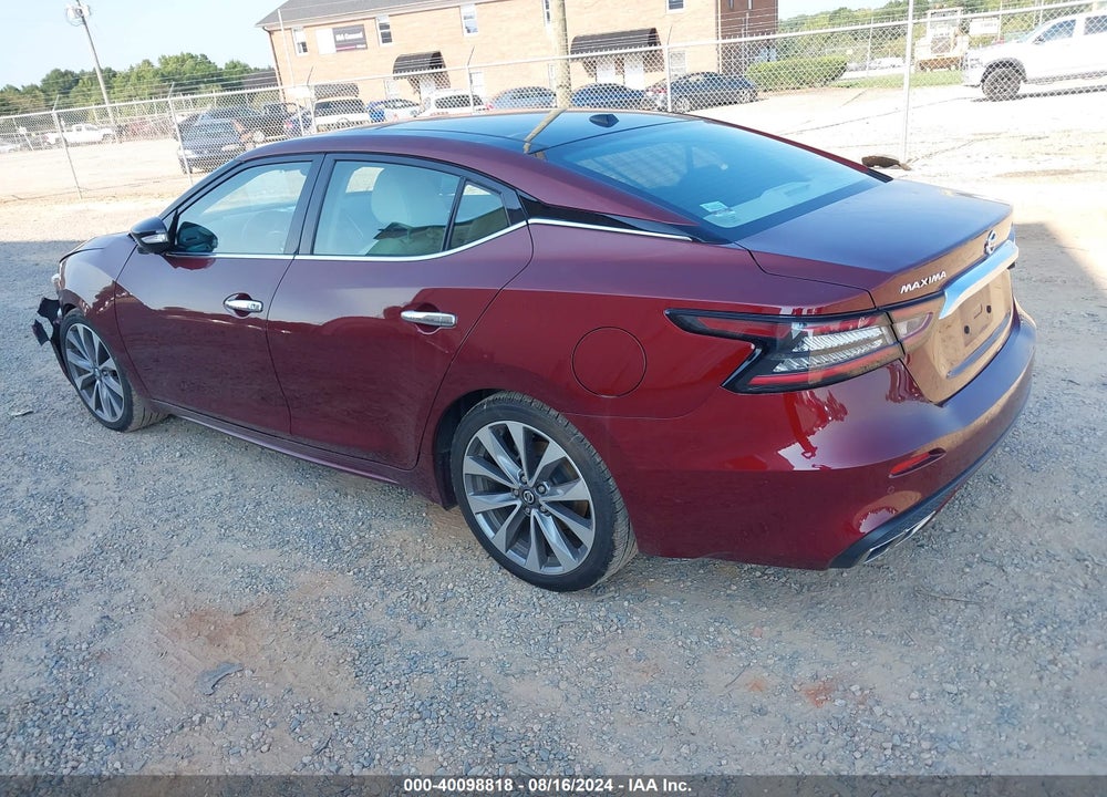 2020 NISSAN MAXIMA PLATINUM XTRONIC CVT VIN: 1N4AA6FV4LC381996