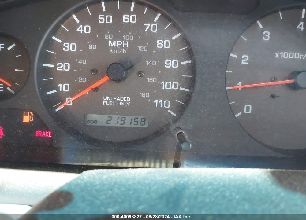 2000 NISSAN FRONTIER SE-V6/XE-V6 VIN: 1N6ED27T4YC384779