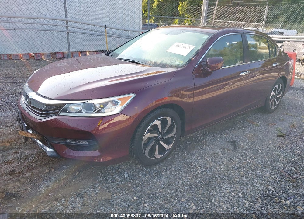 2016 HONDA ACCORD EX-L VIN: 1HGCR2F8XGA148304