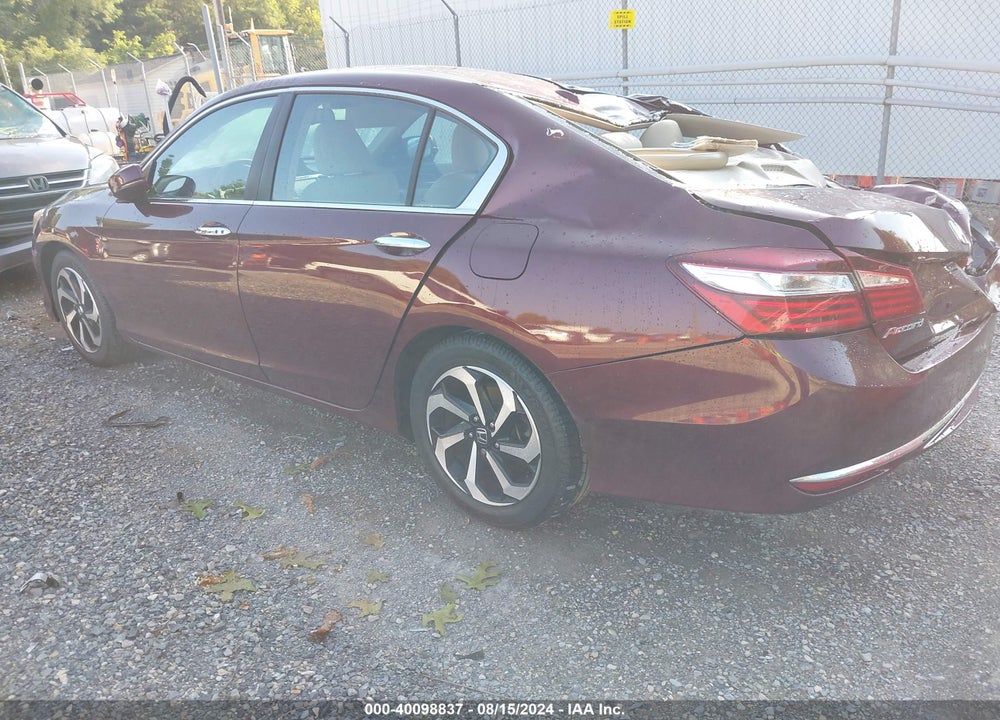 2016 HONDA ACCORD EX-L VIN: 1HGCR2F8XGA148304