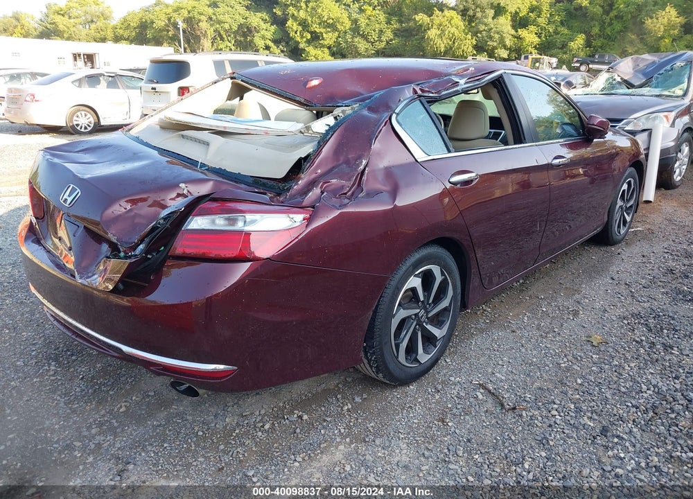 2016 HONDA ACCORD EX-L VIN: 1HGCR2F8XGA148304
