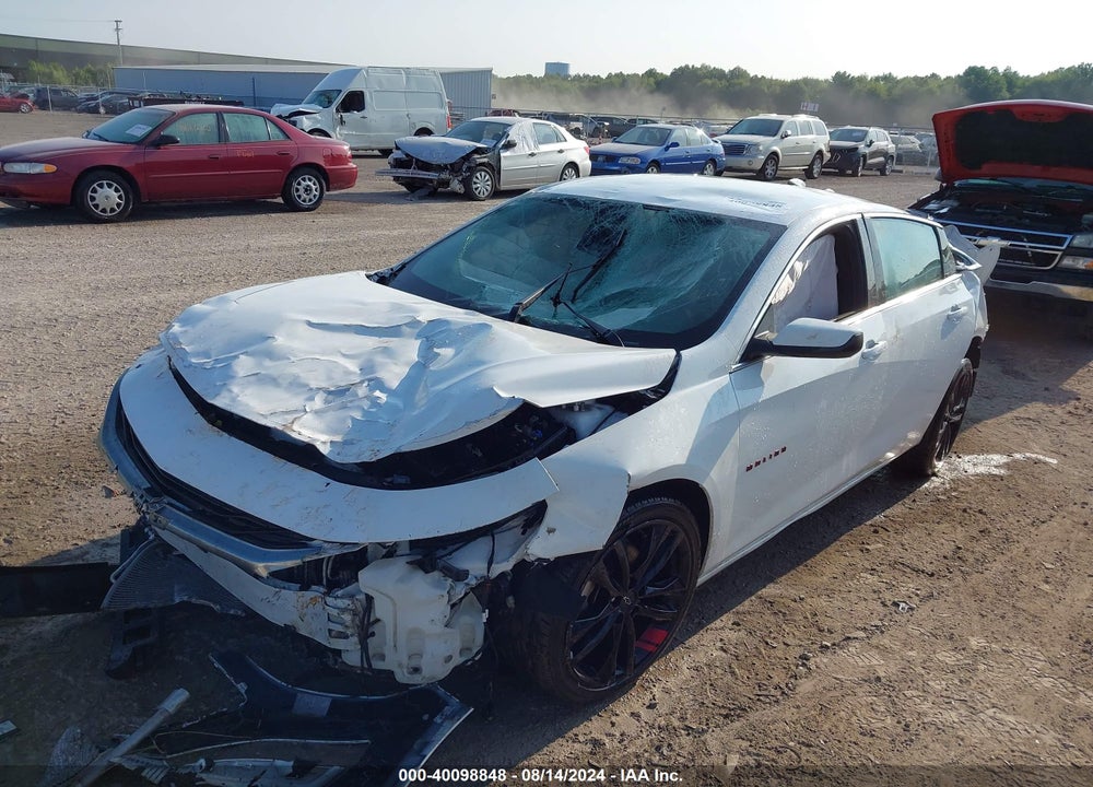 2020 CHEVROLET MALIBU FWD LT VIN: 1G1ZD5ST2LF140822