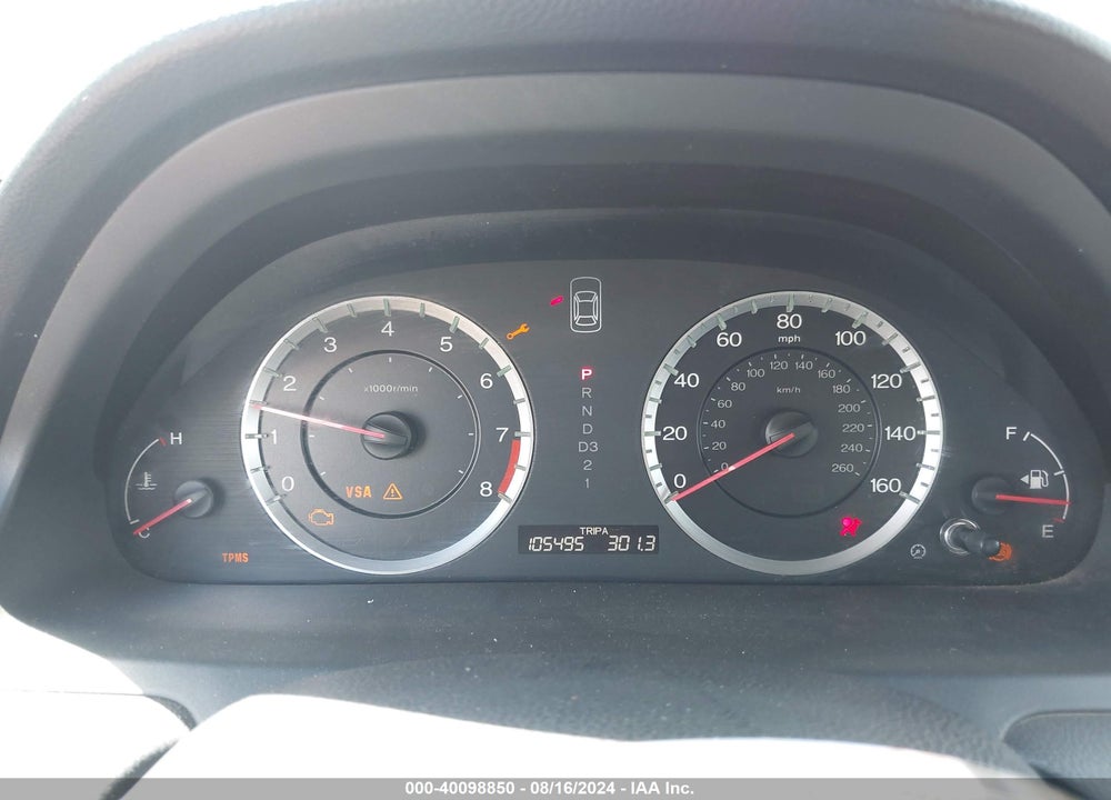 2010 HONDA ACCORD 2.4 EX-L VIN: 1HGCS1B85AA007524