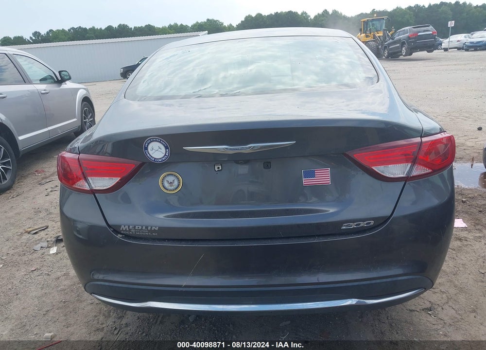 2016 CHRYSLER 200 LIMITED VIN: 1C3CCCAB6GN162691