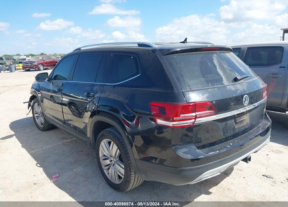 2019 VOLKSWAGEN ATLAS 3.6L V6 SE W/TECHNOLOGY VIN: 1V2WR2CA4KC587982