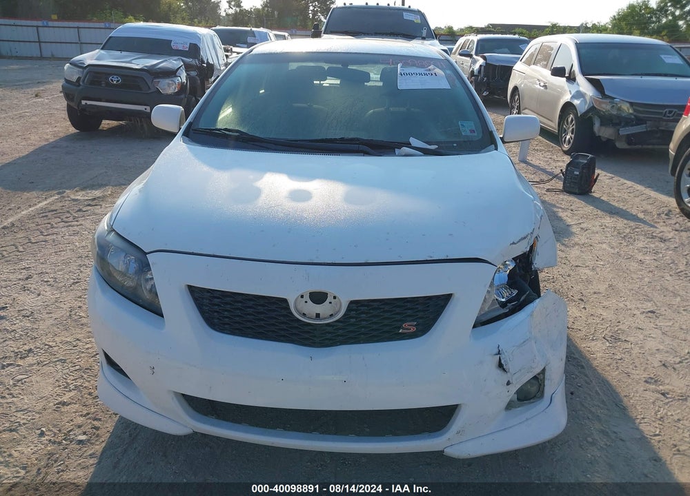 2009 TOYOTA COROLLA S VIN: 1NXBU40E29Z083108