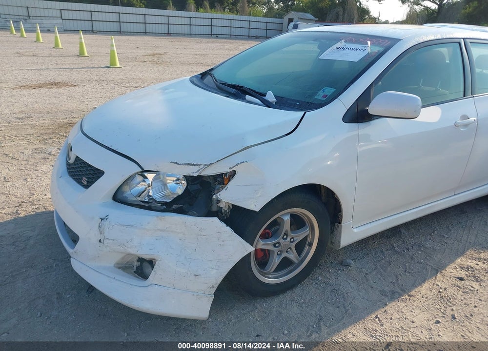 2009 TOYOTA COROLLA S VIN: 1NXBU40E29Z083108