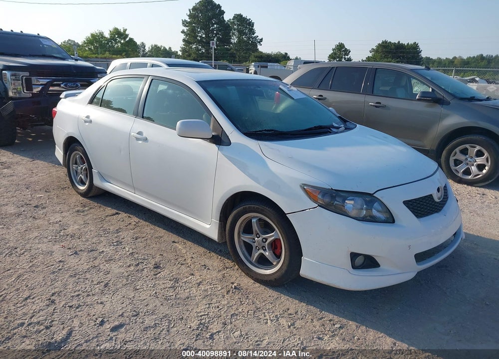 2009 TOYOTA COROLLA S VIN: 1NXBU40E29Z083108