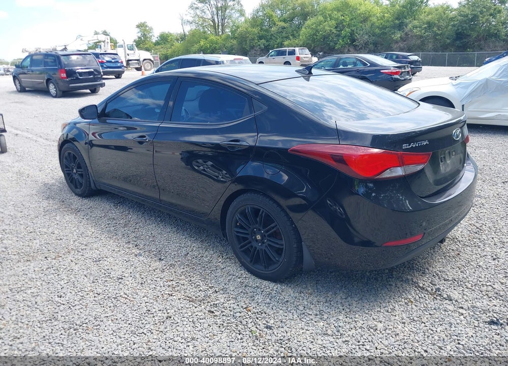 2014 HYUNDAI ELANTRA SE VIN: KMHDH4AE6EU172542