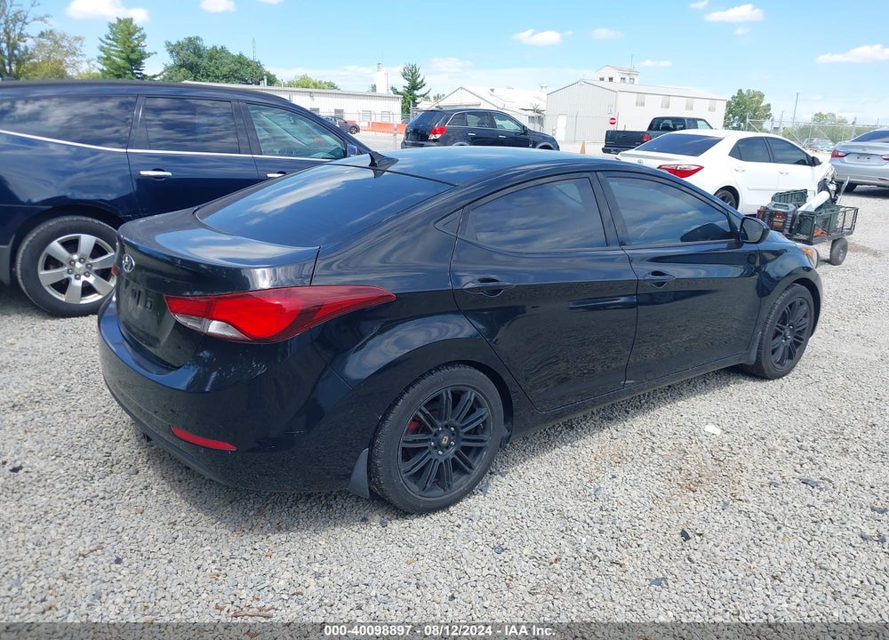 2014 HYUNDAI ELANTRA SE VIN: KMHDH4AE6EU172542