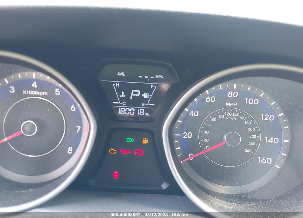 2014 HYUNDAI ELANTRA SE VIN: KMHDH4AE6EU172542