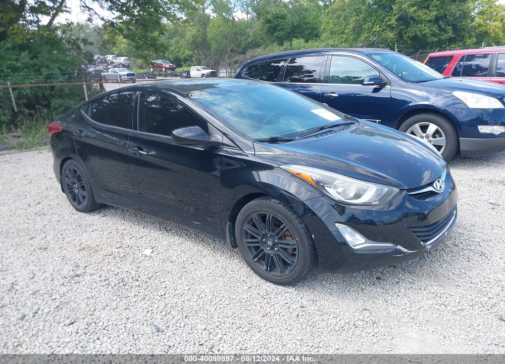 2014 HYUNDAI ELANTRA SE VIN: KMHDH4AE6EU172542