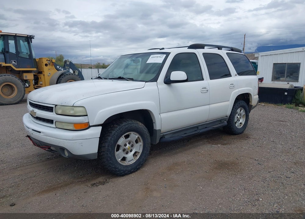 2002 CHEVROLET TAHOE Z71 VIN: 1GNEK13Z22R305070