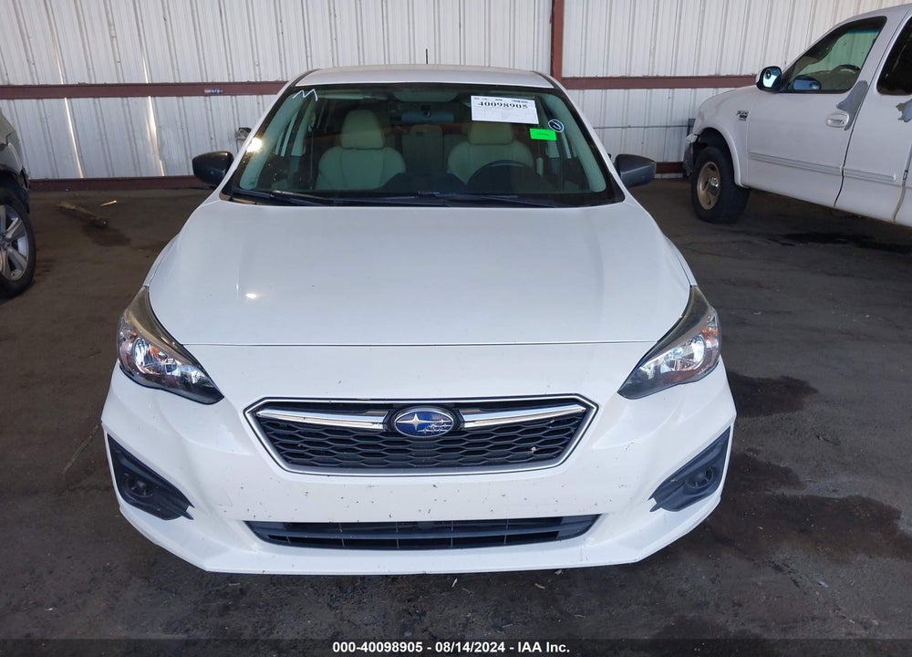 2018 SUBARU IMPREZA VIN: 4S3GTAA6XJ3750780