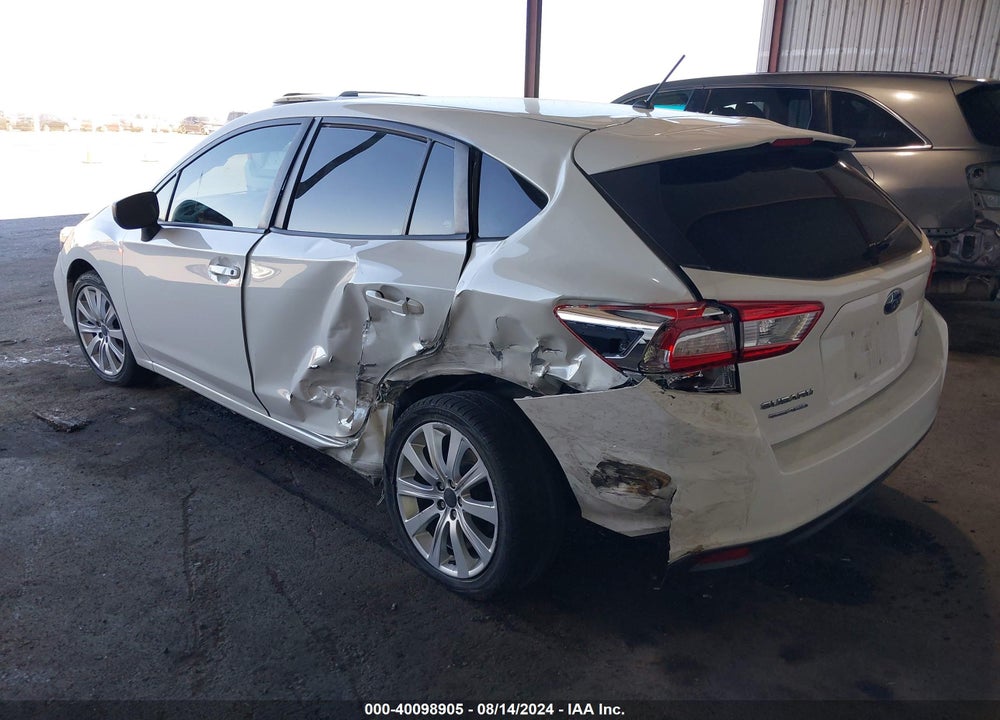 2018 SUBARU IMPREZA VIN: 4S3GTAA6XJ3750780