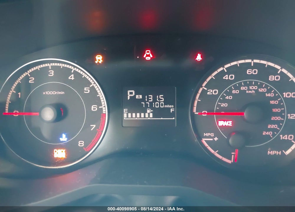 2018 SUBARU IMPREZA VIN: 4S3GTAA6XJ3750780