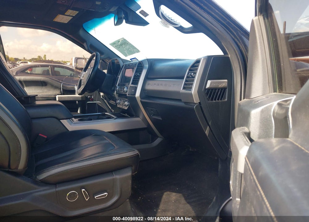 2018 FORD F-250 PLATINUM VIN: 1FT7W2BT9JEC78447