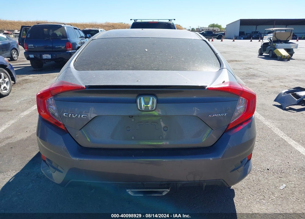2019 HONDA CIVIC SPORT VIN: 2HGFC2F8XKH591190