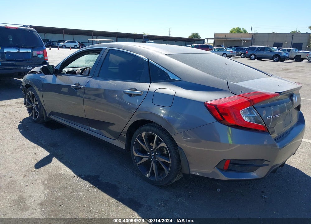 2019 HONDA CIVIC SPORT VIN: 2HGFC2F8XKH591190