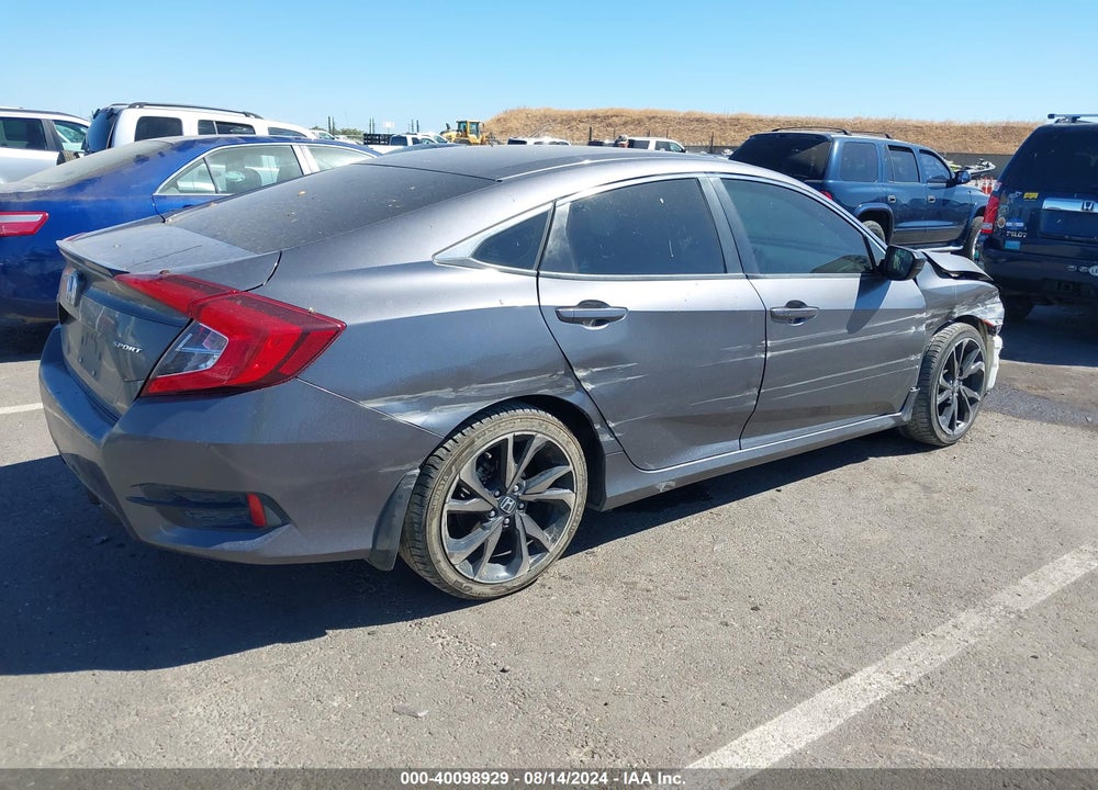 2019 HONDA CIVIC SPORT VIN: 2HGFC2F8XKH591190