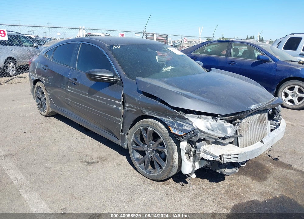2019 HONDA CIVIC SPORT VIN: 2HGFC2F8XKH591190