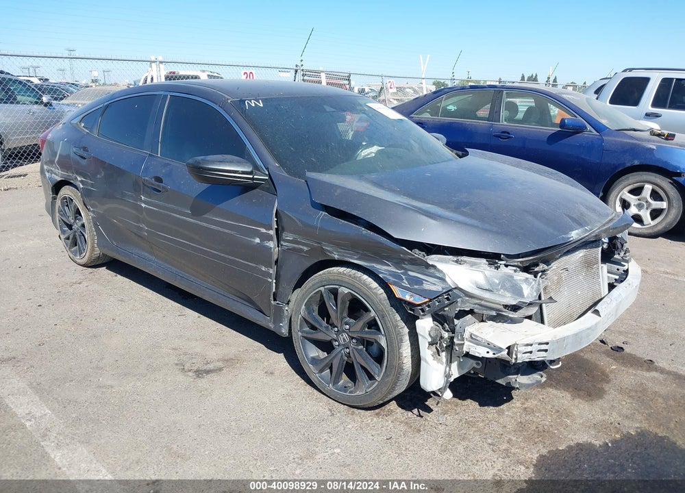 2019 HONDA CIVIC SPORT VIN: 2HGFC2F8XKH591190