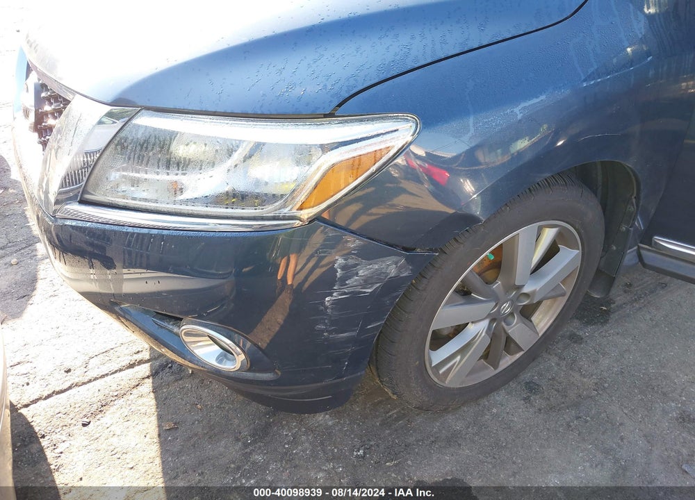 2015 NISSAN PATHFINDER PLATINUM VIN: 5N1AR2MN5FC668570