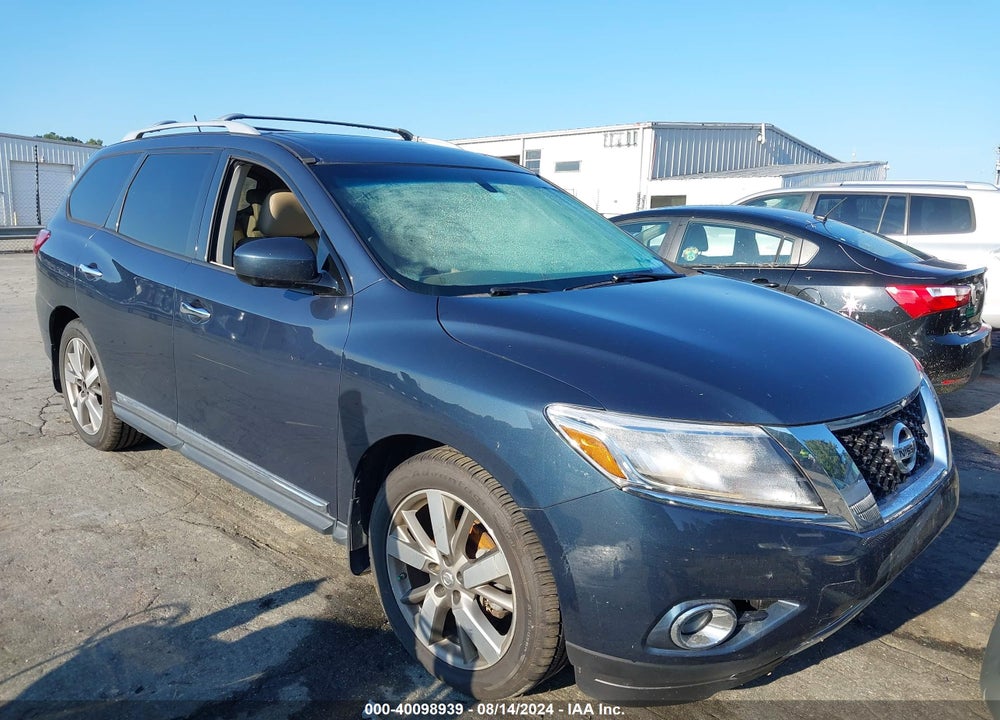 2015 NISSAN PATHFINDER PLATINUM VIN: 5N1AR2MN5FC668570