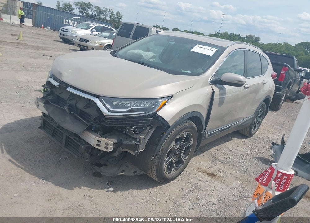 2017 HONDA CR-V TOURING VIN: 5J6RW1H90HL014127