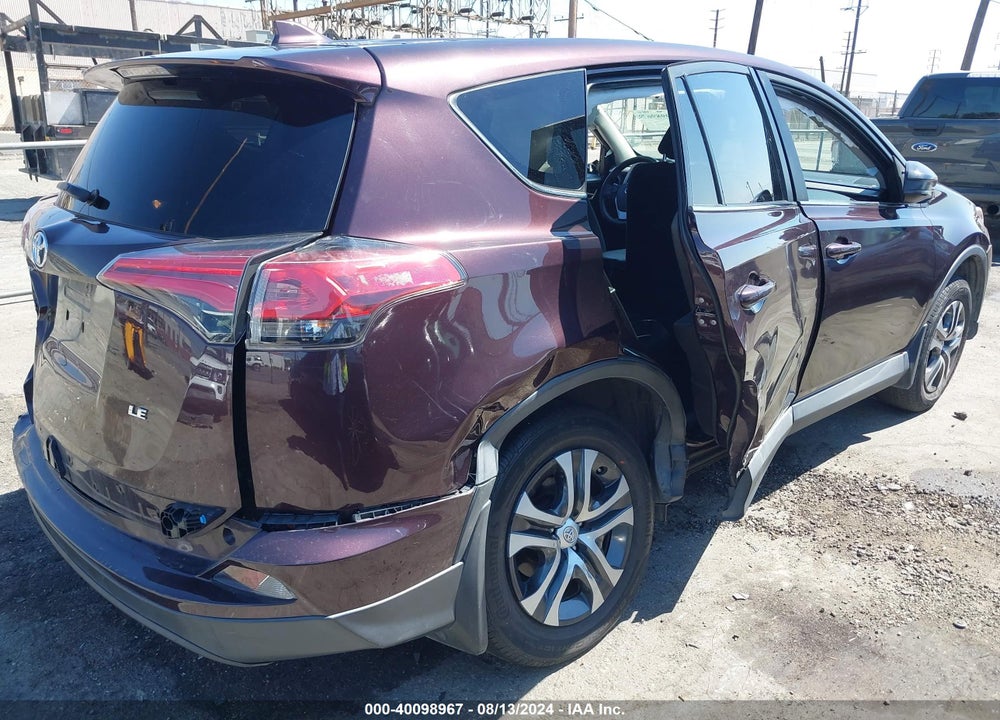2018 TOYOTA RAV4 LE VIN: 2T3ZFREVXJW517575